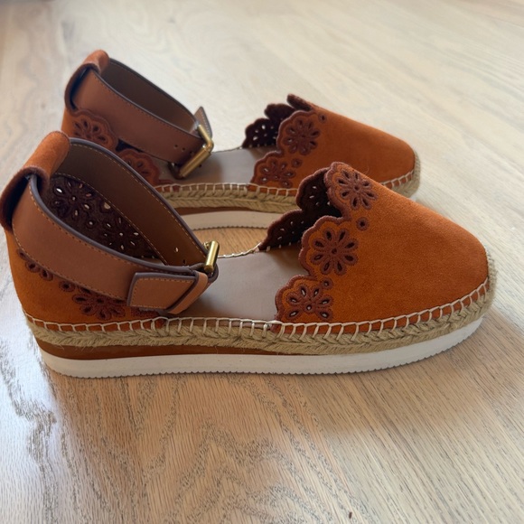 NEVER WORN See by Chloé Suede Espadrilles - Picture 2 of 10